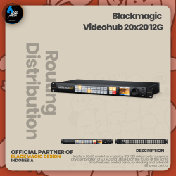 Blackmagic Videohub 20x20 12G